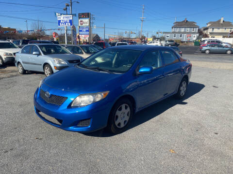 2010 Toyota Corolla for sale at 25TH STREET AUTO SALES in Easton PA