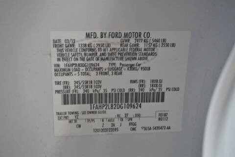 2013 Ford Taurus Police Interceptor