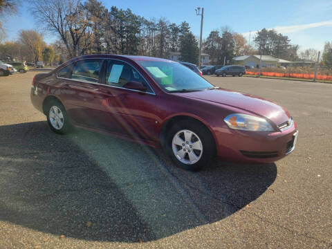 2009 Chevrolet Impala for sale at DV Wholesale Cars and Trucks in Ham Lake MN