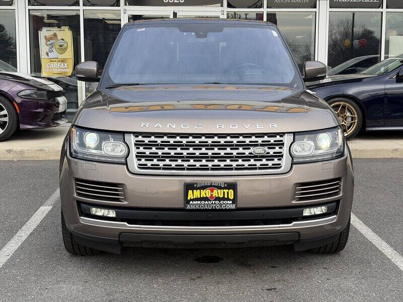 2016 Land Rover Range Rover Supercharged