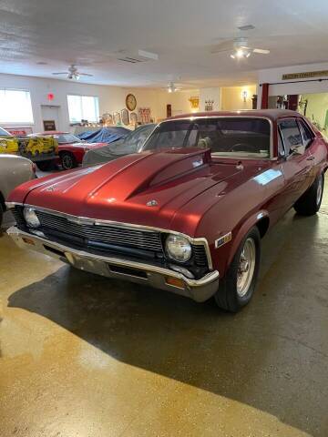 1969 Chevrolet Nova for sale at LEATHER AND WOOD MOTORS in Pontoon Beach IL