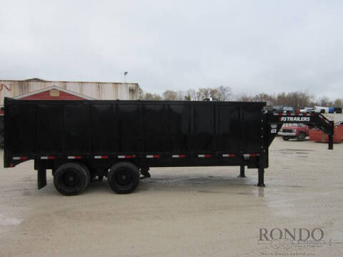 2023 PJ Trailer DD Gooseneck Dump DDQ20J2GSB01