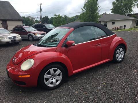 2007 Volkswagen New Beetle Convertible for sale at MILLDALE AUTO SALES in Portland CT