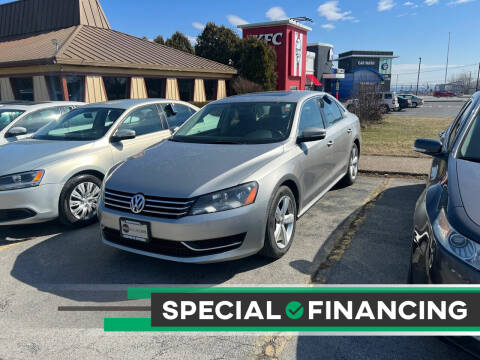 2013 Volkswagen Passat for sale at Max Value Cars in Geneva NY