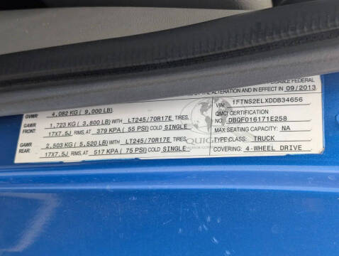 2013 Ford E-Series E-250