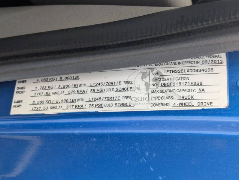 2013 Ford E-Series E-250