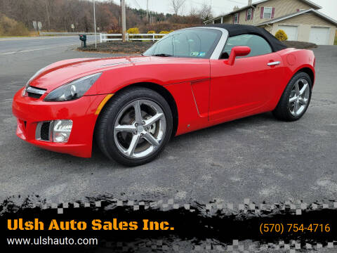 2008 Saturn SKY for sale at Ulsh Auto Sales Inc. in Summit Station PA