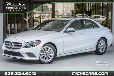 2019 Mercedes-Benz C-Class for sale at Mich's Foreign Cars in Hickory NC
