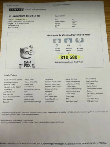 2014 Mercedes-Benz GLK GLK 350