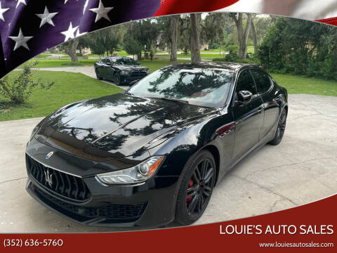 2020 Maserati Ghibli for sale at Louie's Auto Sales in Leesburg FL