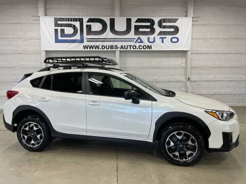 2019 Subaru Crosstrek for sale at DUBS AUTO LLC in Clearfield UT