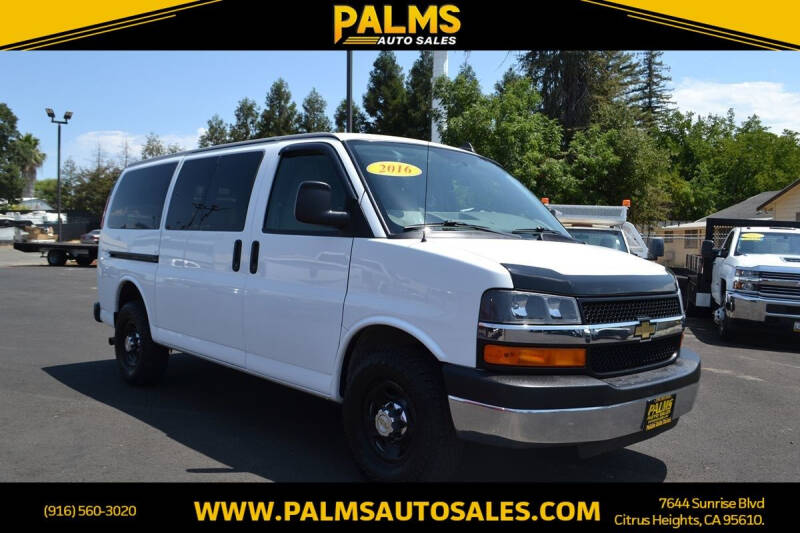 2016 Chevrolet Express for sale at Palms Auto Sales in Citrus Heights CA