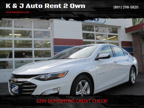 2021 Chevrolet Malibu for sale at K & J Auto Rent 2 Own in Bountiful UT