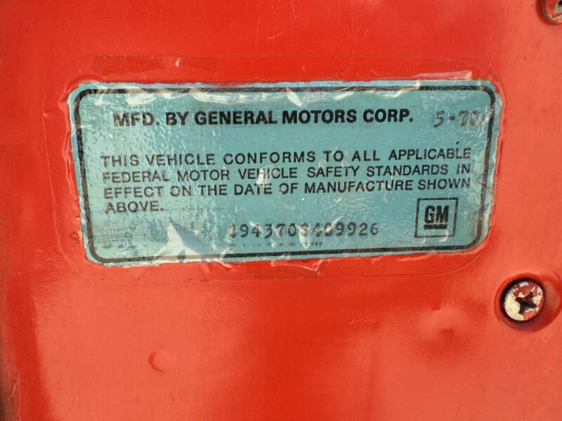 1970 Chevrolet Corvette