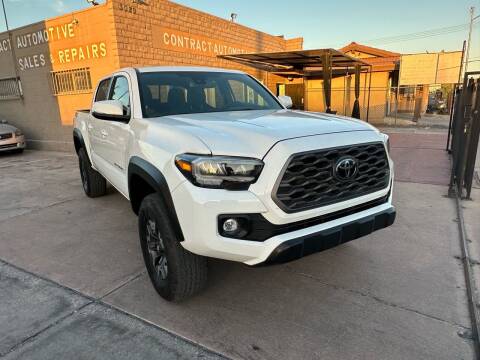 2021 Toyota Tacoma for sale at CONTRACT AUTOMOTIVE in Las Vegas NV