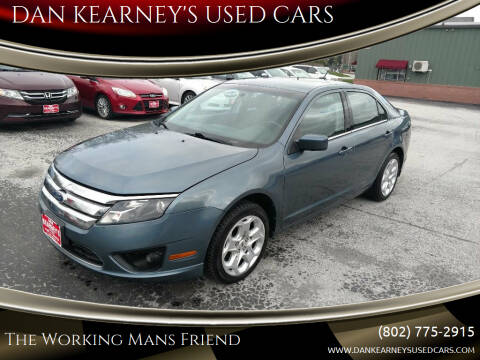2011 Ford Fusion for sale at DAN KEARNEY'S USED CARS in Center Rutland VT
