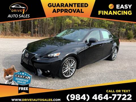 2016 Lexus IS 300 for sale at Drive 1 Auto Sales in Wake Forest NC