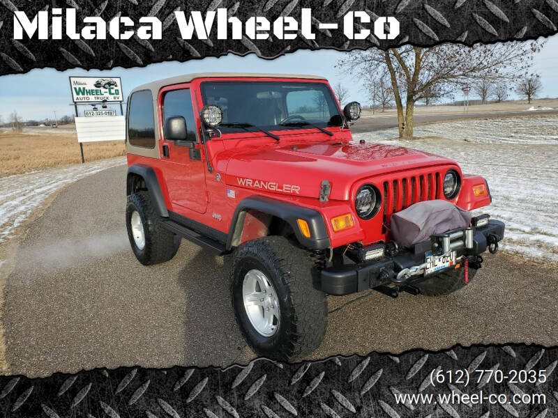 2006 Jeep Wrangler for sale at Milaca Wheel-Co in Milaca MN