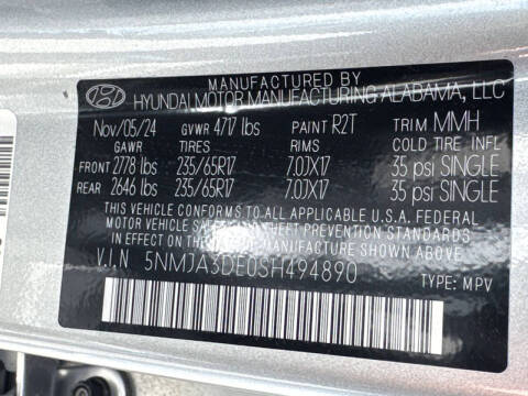 2025 Hyundai Tucson SE