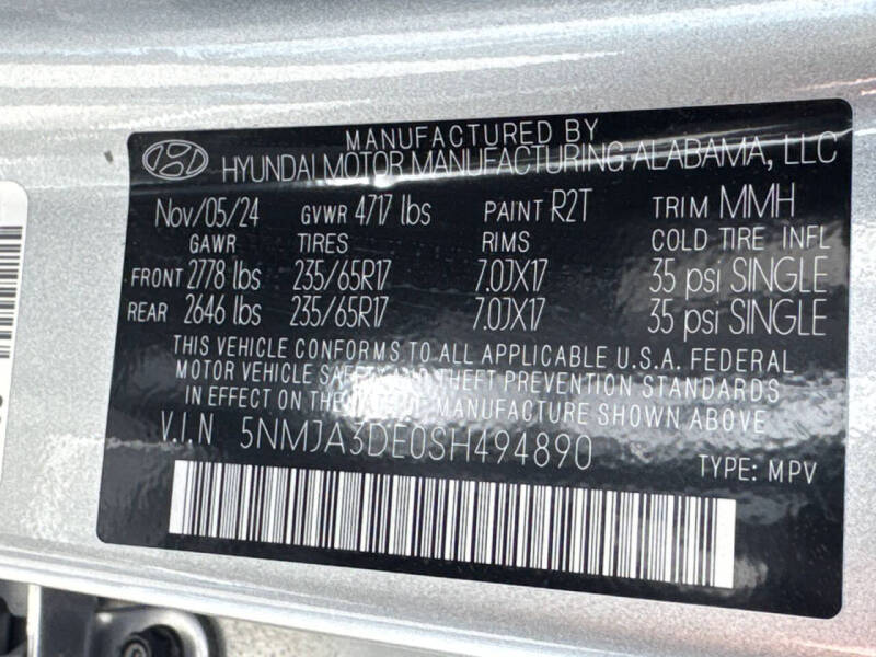 2025 Hyundai Tucson SE