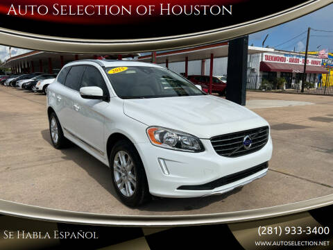 2015 Volvo XC60 for sale at Auto Selection of Houston in Houston TX