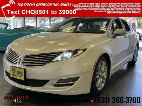 2016 Lincoln MKZ for sale at CERTIFIED HEADQUARTERS in Saint James NY