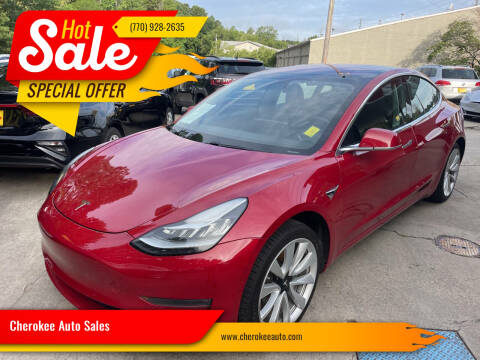 2018 Tesla Model 3 for sale at Cherokee Auto Sales in Acworth GA