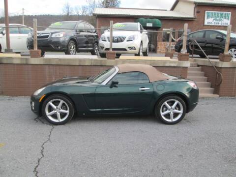 2007 Saturn SKY for sale at WORKMAN AUTO INC in Pleasant Gap PA
