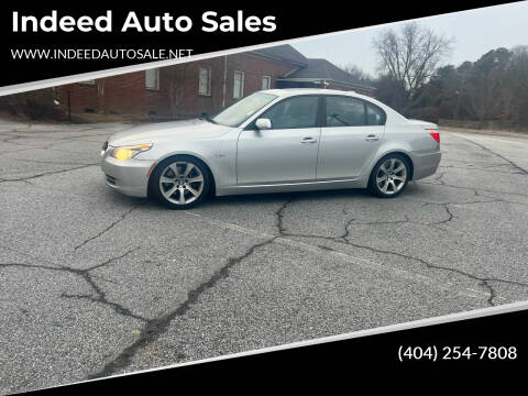 2009 BMW 5 Series for sale at Indeed Auto Sales in Lawrenceville GA