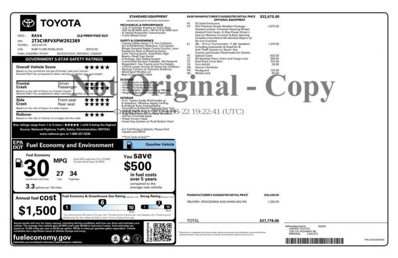 2023 Toyota RAV4 XLE Premium