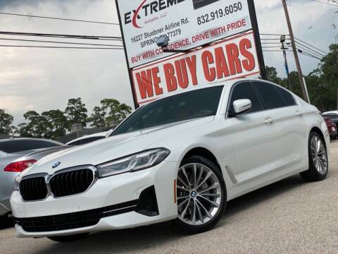 2021 BMW 5 Series for sale at Extreme Autoplex LLC in Spring TX