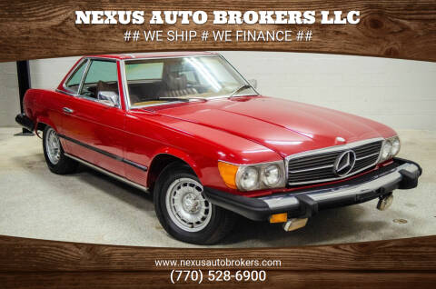 1975 Mercedes-Benz 450 SL for sale at Nexus Auto Brokers LLC in Marietta GA