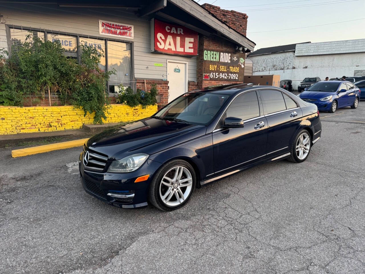 2012 Mercedes-Benz C-Class for sale at Green Ride LLC in NASHVILLE, TN