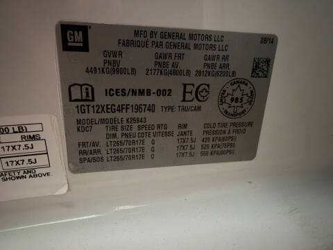 2015 GMC Sierra 2500HD