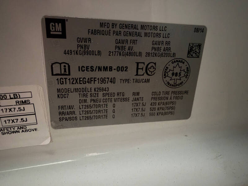 2015 GMC Sierra 2500HD