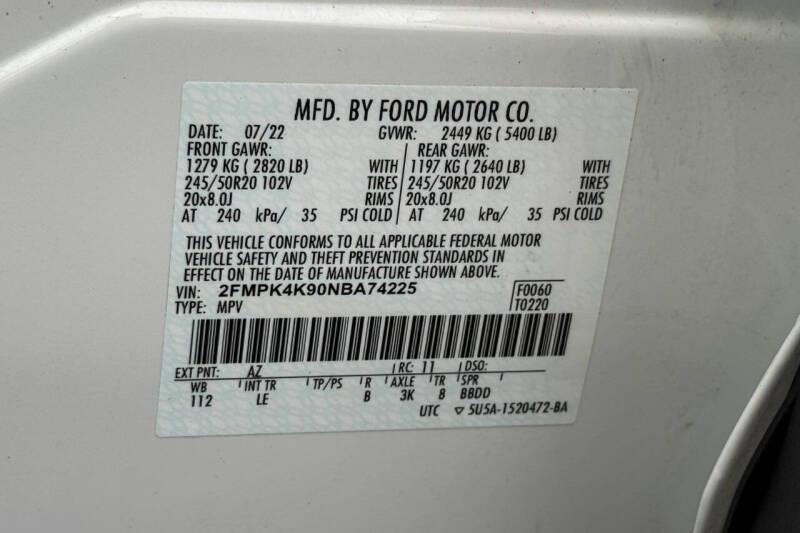 2022 Ford Edge Titanium