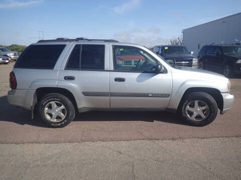2004 Chevrolet TrailBlazer for sale at Salmon Automotive Inc. in Tracy MN