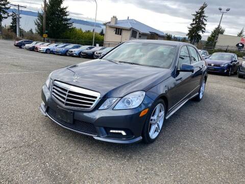 2011 Mercedes-Benz E-Class for sale at KARMA AUTO SALES in Federal Way WA