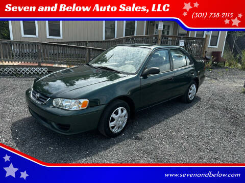 2002 Toyota Corolla for sale at Seven and Below Auto Sales, LLC in Rockville MD