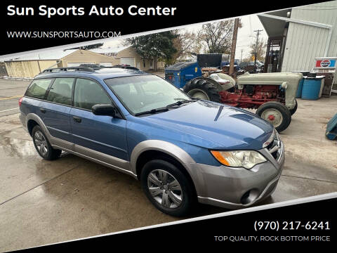 2008 Subaru Outback for sale at Sun Sports Auto Center in Loveland CO