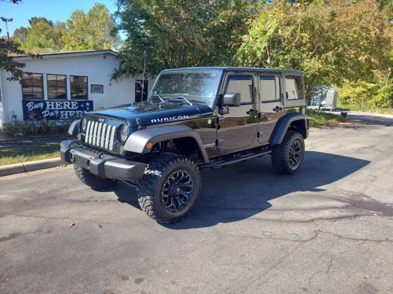 2013 Jeep Wrangler Unlimited for sale at TR MOTORS in Gastonia NC