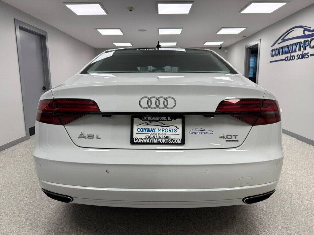 2018 Audi A8 L for sale at Conway Imports in   Streamwood, IL