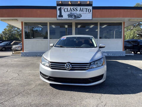 2013 Volkswagen Passat for sale at 1st Class Auto in Tallahassee FL