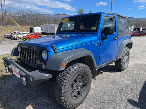 2014 Jeep Wrangler for sale at Moore's Auto in Rutland VT