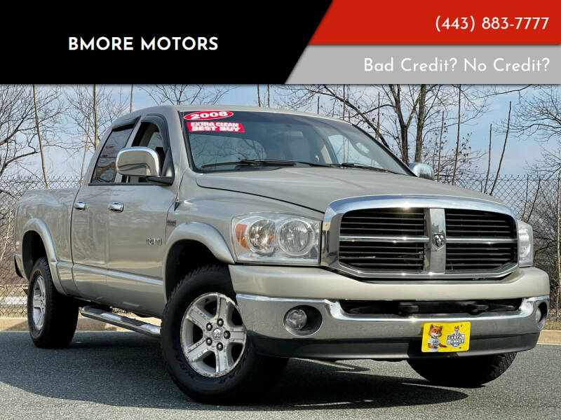 2008 Dodge Ram Pickup 1500 for sale at Bmore Motors in Baltimore MD