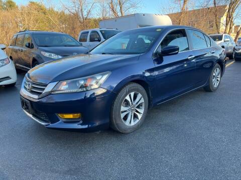 2013 Honda Accord for sale at RT28 Motors in North Reading MA