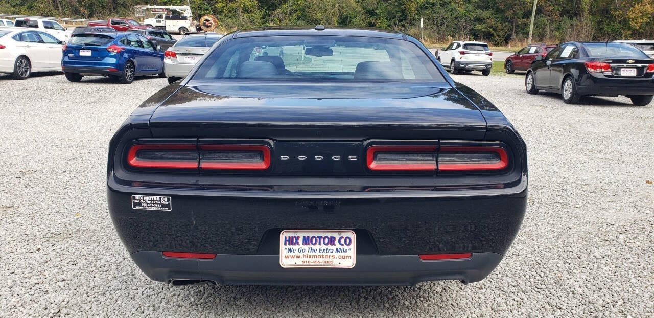 2016 Dodge Challenger for sale at Hix Motor Co in Jacksonville, NC