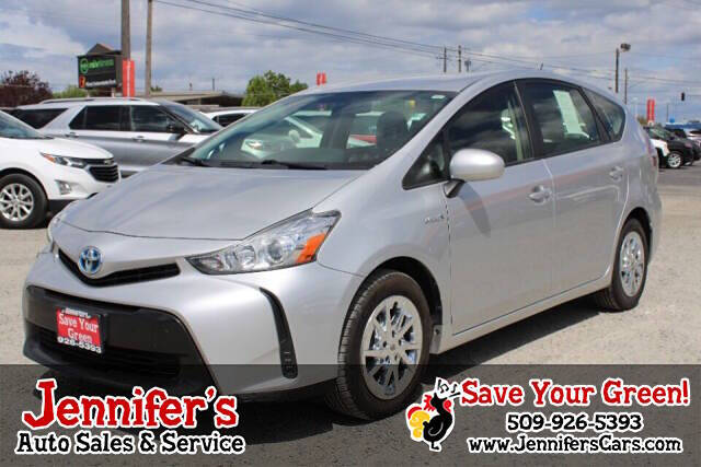 2017 Toyota Prius v for sale at Jennifer's Auto Sales & Service in Spokane Valley, WA