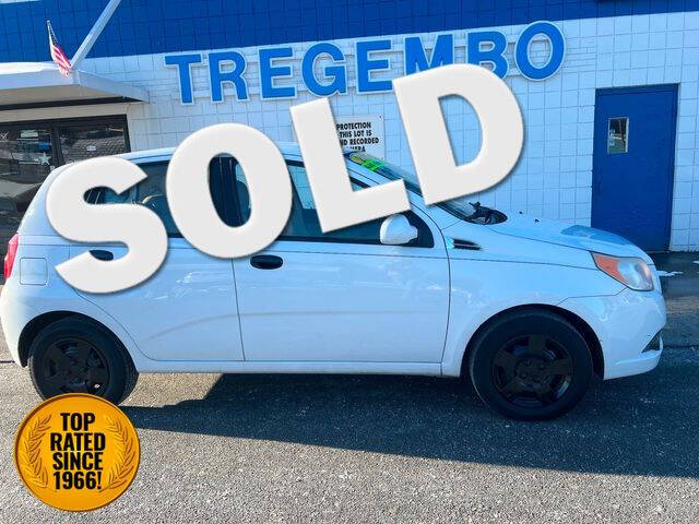 2011 Chevrolet Aveo for sale at TREGEMBO MOTORS in Bentleyville PA