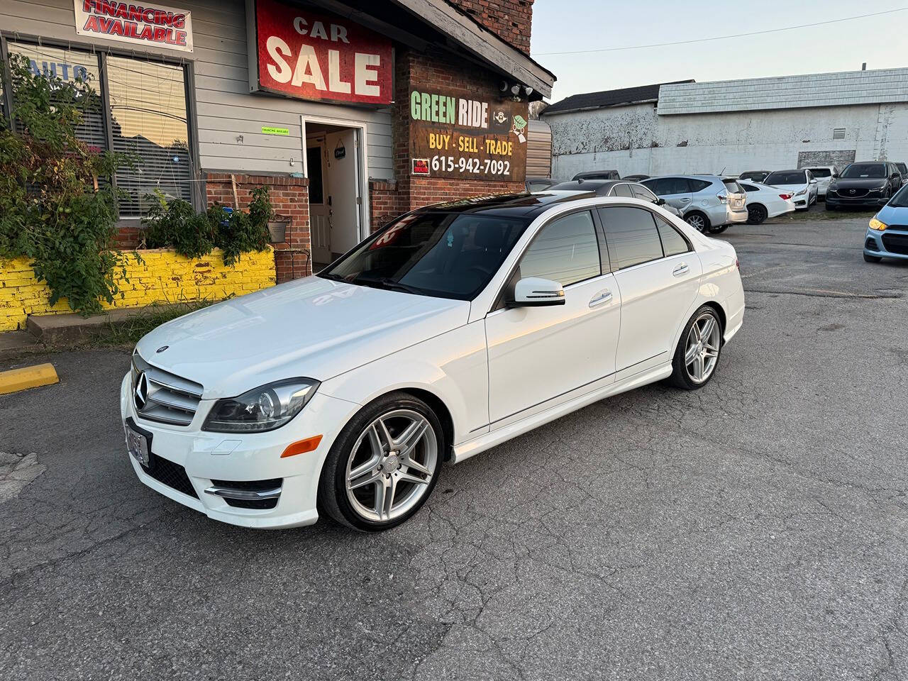 2013 Mercedes-Benz C-Class for sale at Green Ride LLC in NASHVILLE, TN